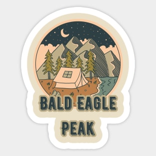 Bald Eagle Peak Sticker